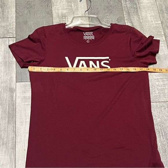 VANS | Vans Logo Red Short Sleeve Tee Shirt Sz XL - Picture 5 of 6